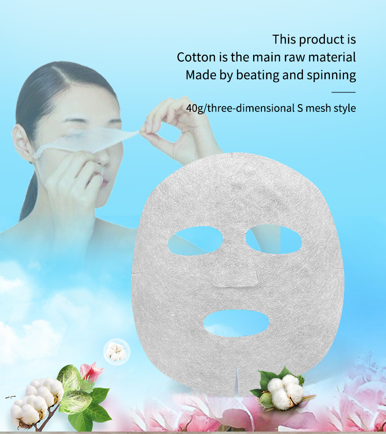 cotton pulp fiber mask paper