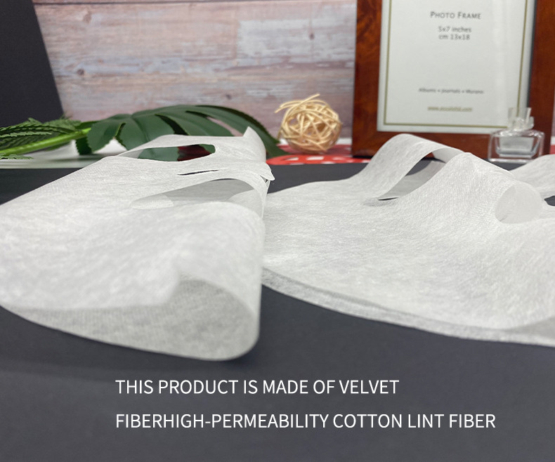 cotton pulp fiber mask paper