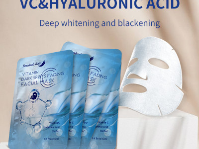 Selection of mask cloth in beauty mask products and matching test with beauty material 2/2