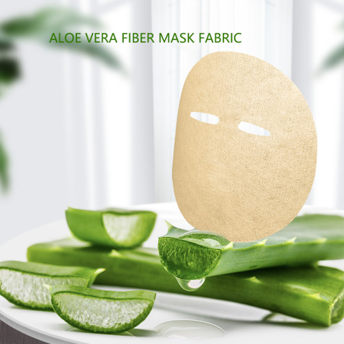 30gsm Aloe Vera Fiber Facial Mask Material Spunlace Nonwoven Fabric Face Sheet Mask Manufacturer