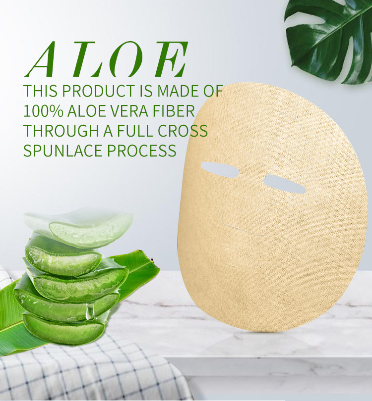 Aloe Vera Fiber facial mask fabric