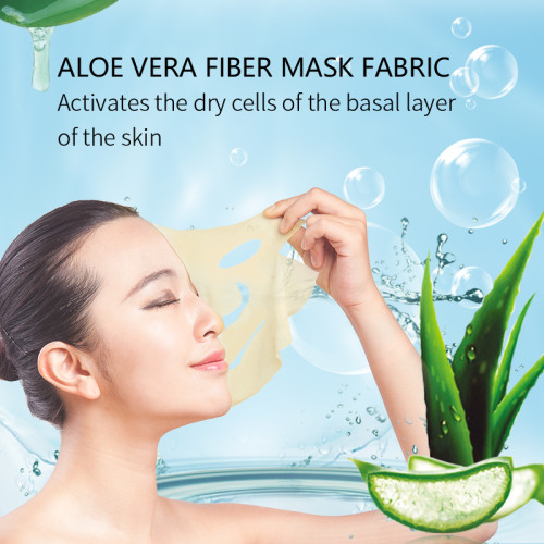 Aloe Vera Fiber Mask Sheet Aloe Vera Facial Sheet Mask Plant fiber Spunlace Nonwoven