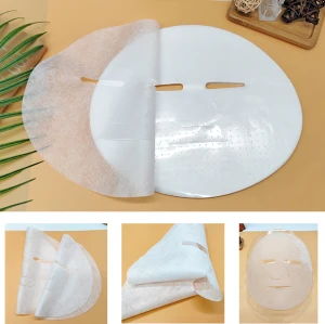 25gsm Facial Sheet Mask Starch Fiber Spunlace Nonwoven Fabric Face Sheet Mask Wholesale