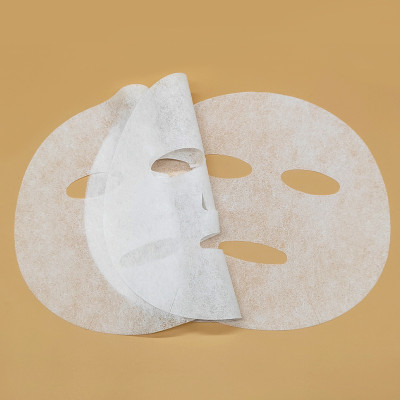 35gsm Cotton Pulp Fiber Facial Mask Material Pure White Spunlace Non-woven Fabric Facial Sheet Mask Manufacturer