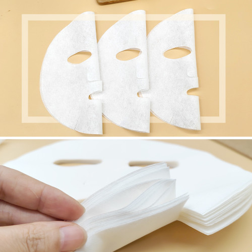 Cotton Pulp Fiber Spunlace Material Moisture Absorption Transparency Facial Mask Fabric Supplier