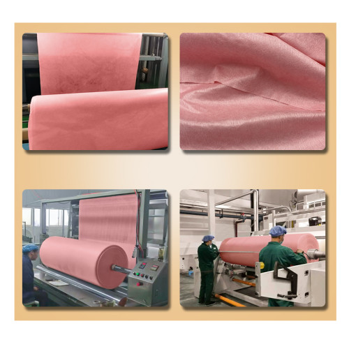 Plant Fiber Spunlace Nonwoven Tomato Extract Spunlaced Non woven Fabric Manufacturer In China