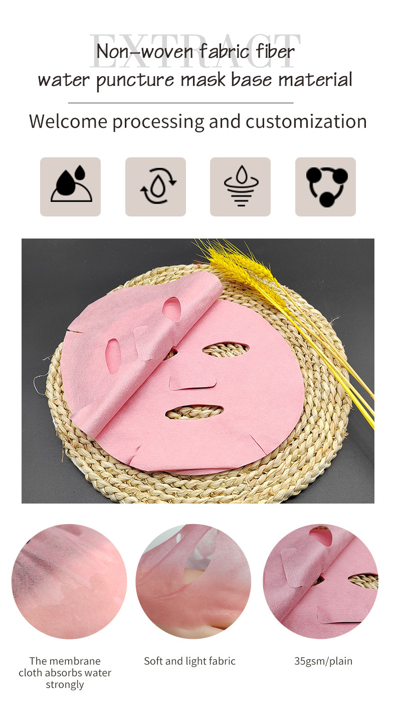 Pink Dry Facial Mask