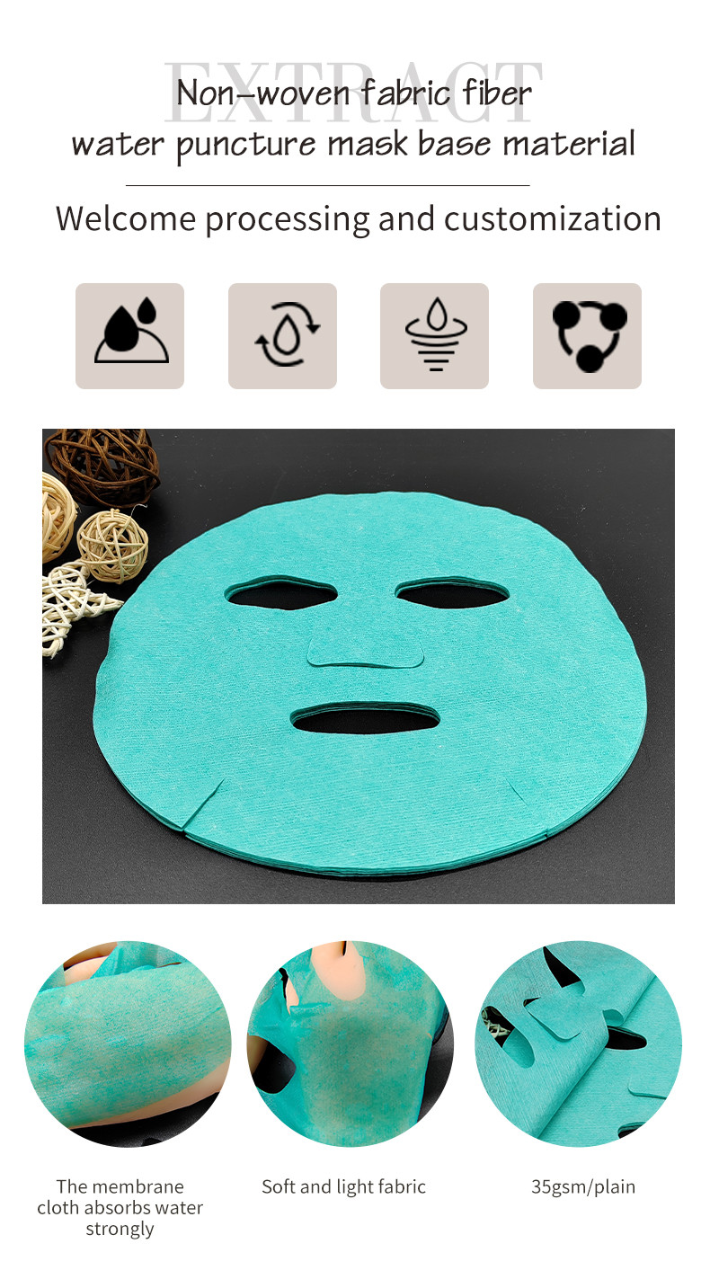 35gsm Plain Facial Mask Paper