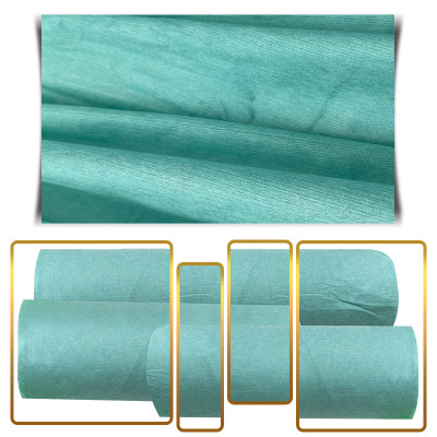 Green spunlace nonwoven fabric plant fibre dendrobium extract facial mask sheet material