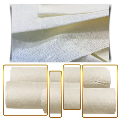 35gsm cellulose sheet plant banana fiber cross spunlace nonwoven for jumbo rolls for facial mask material