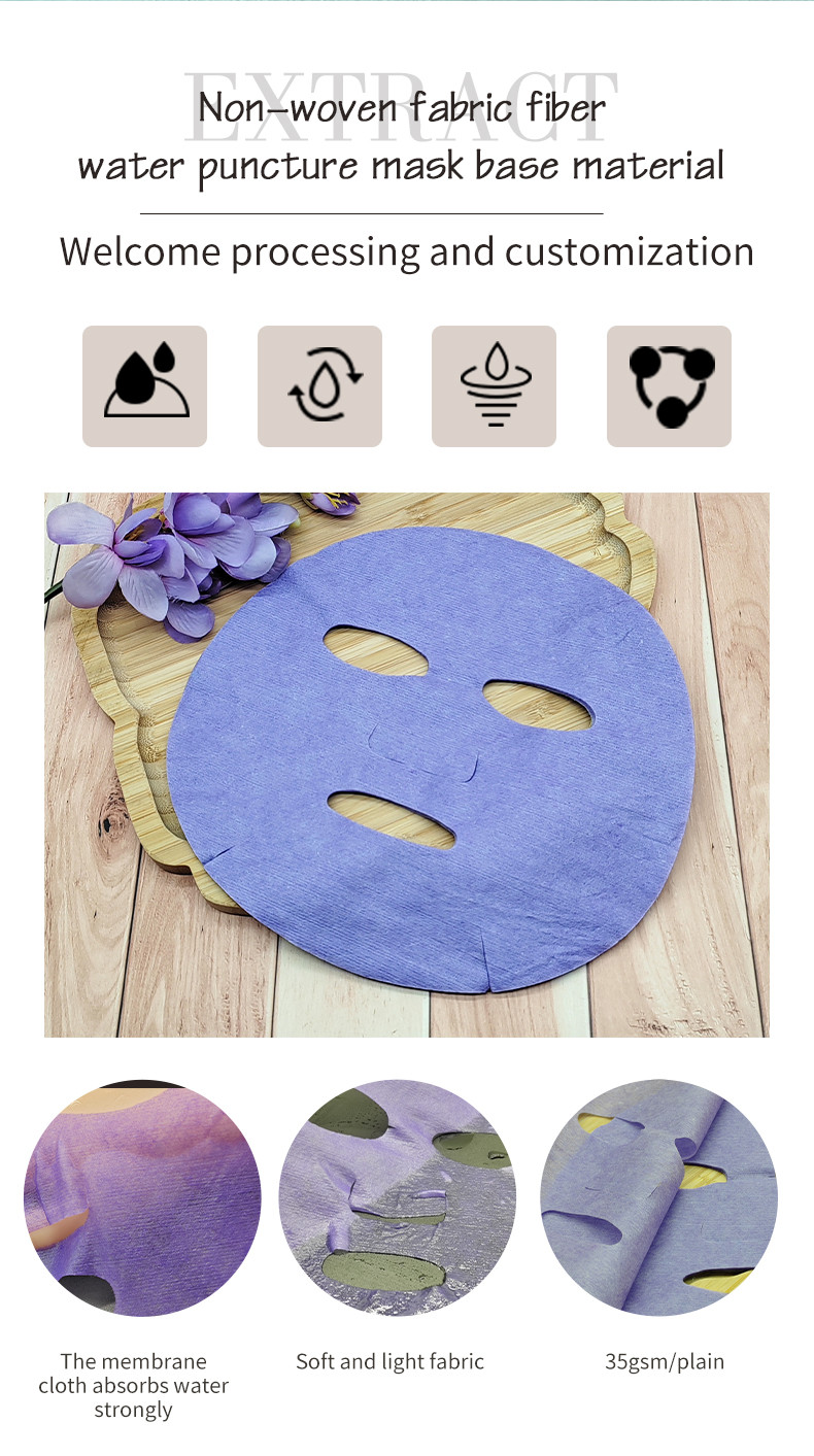 35gsm Plain Facial Mask Paper