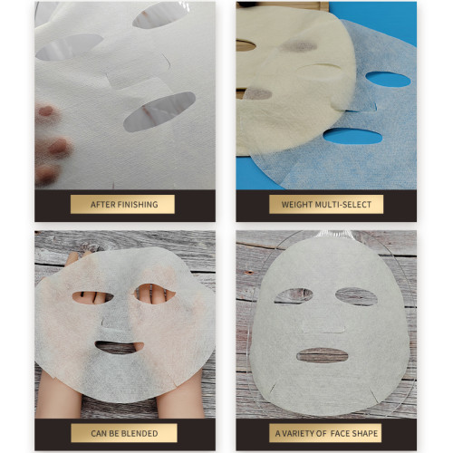 35gsm Plant Fiber Facial Sheet Mask Fabric Banana Extract Fiber Sheet Mask Making
