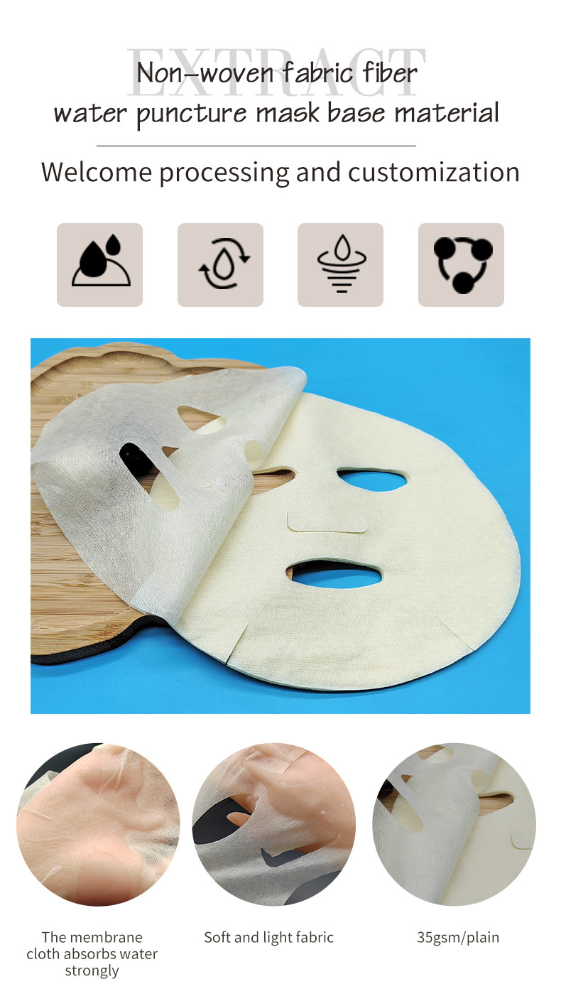 35gsm Plain Facial Mask Paper