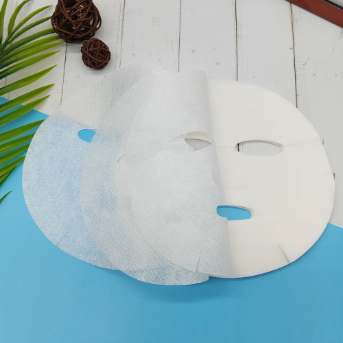 Wholesale medical gauze facial mask skin care biocellulose mask cupro fiber dry face mask sheet