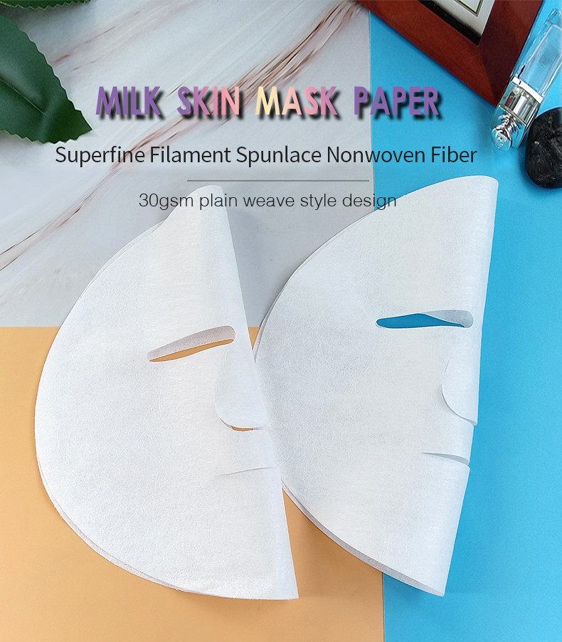 Microfiber mask paper