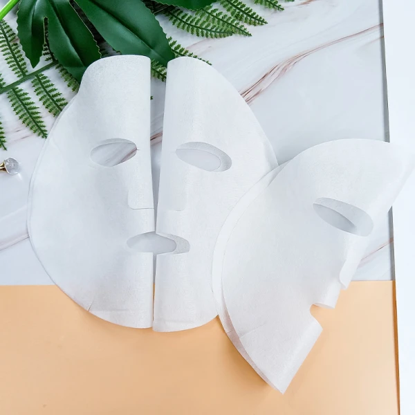 60gsm seaweed fiber face mask spunlace fabric hydration dry mask sheet