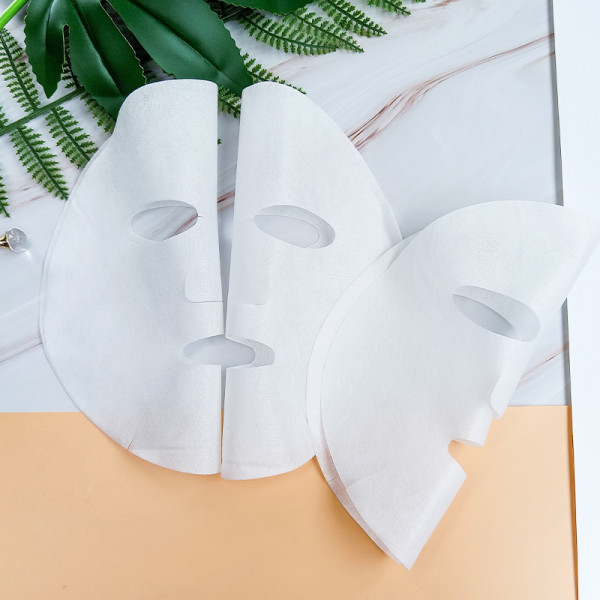 30% Seaweed Fiber Spunlcae Non-woven Facial Mask Tencel Facial Mask Sheet Face Mask Sheet