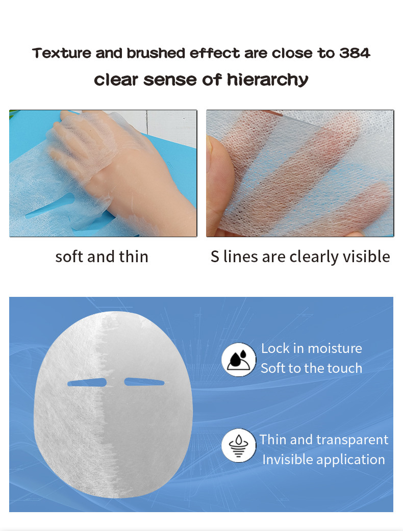 Imitation Japanese Cupro Fiber Dry Mask Sheet