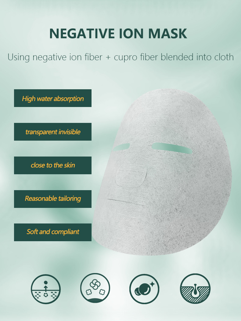 Cupro fiber dry mask sheet
