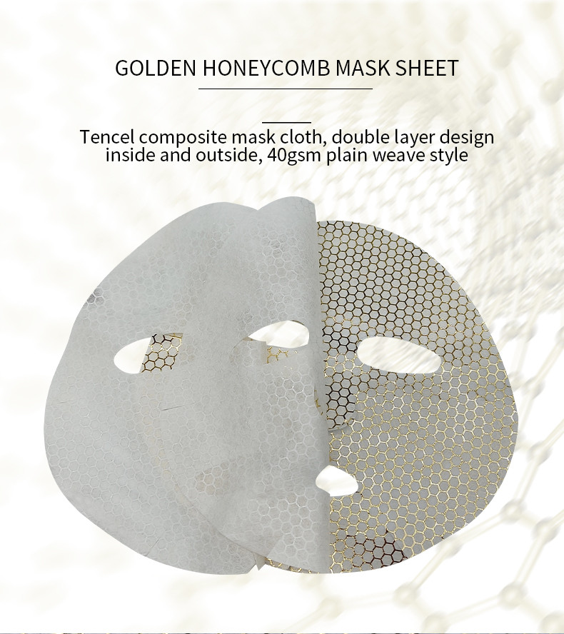 Honeycomb composite dry mask sheet