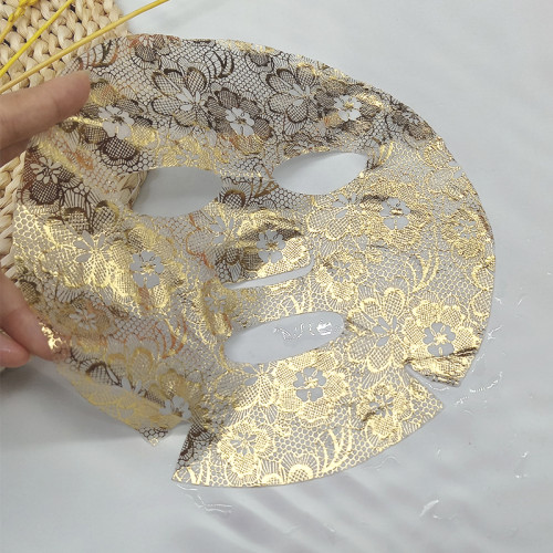 35gsm Gold Foil Sheet Mask Tencel Face Sheet Facial Sheet Mask Supplier In China