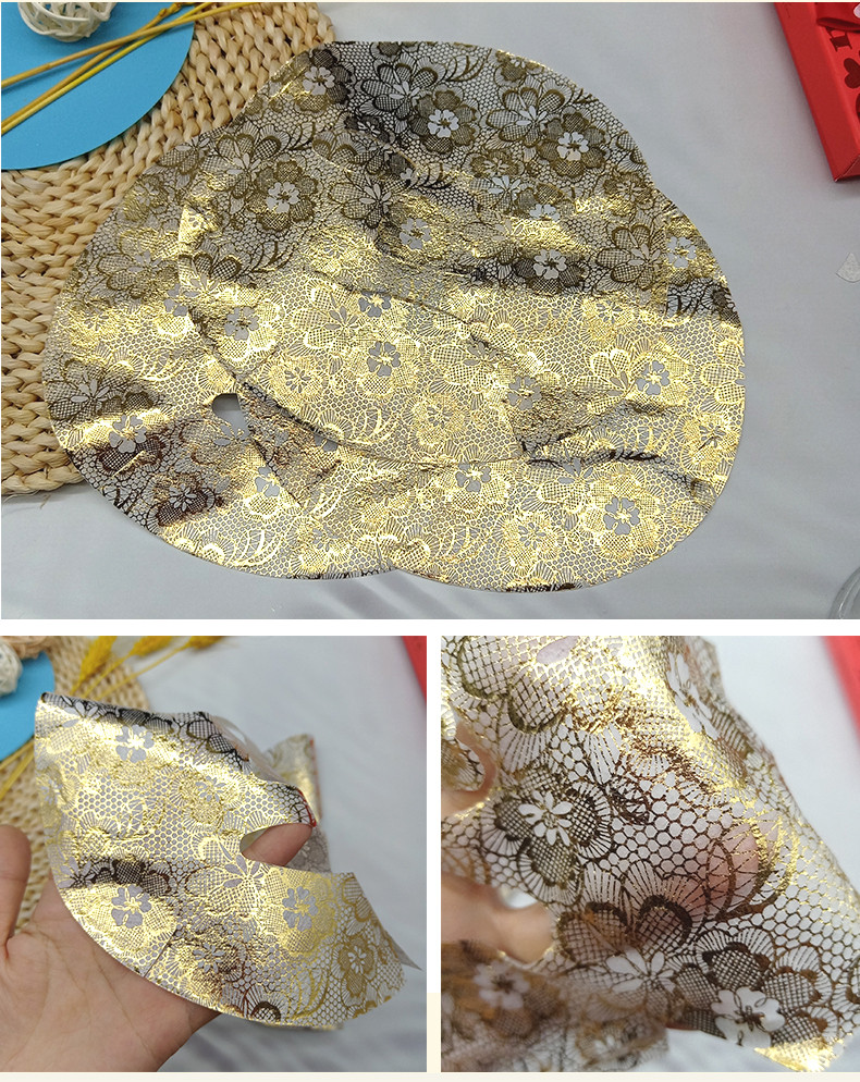 Rose composite dry mask sheet