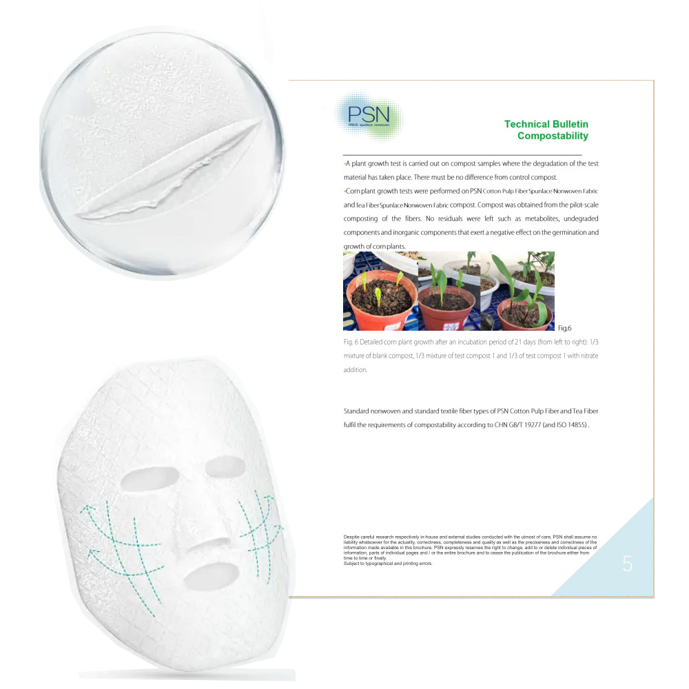 biodegradable facial mask fabric