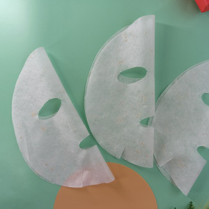 Original paper mulberry fiber sheet mask fabric 35gsm facial face mask paper dry mask fabric