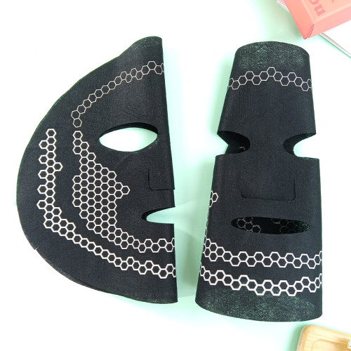 Micro current sheet mask bamboo charcoal face mask paper manufacturer new design facial mask fabric