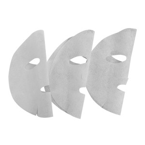 New design pattern 40gsm skin care facial mask fabric cotton facial mask material dry mask sheet
