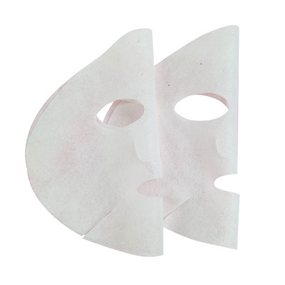 Organic face mask paper banana leaves fiber dry face mask spunlace mask sheet manufacturer