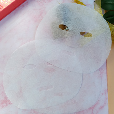 38gsm Nano absorbent sea grape facial mask material skin care dry mask sheet gel facial mask fabric