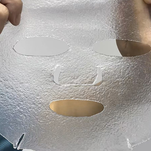 38gsm Nano absorbent sea grape facial mask material skin care dry mask sheet gel facial mask fabric