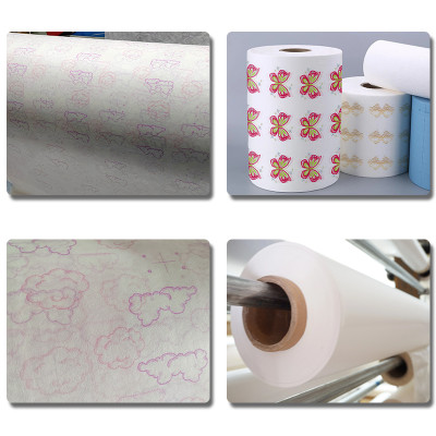 Spunlace nonwoven factory 30gsm lenzing tencel printing spunlace fabric for facial mask nonwoven fabric rolls