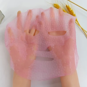 Plant fiber facial mask peony fiber natural material sheet mask fabric facial sheet mask fabric