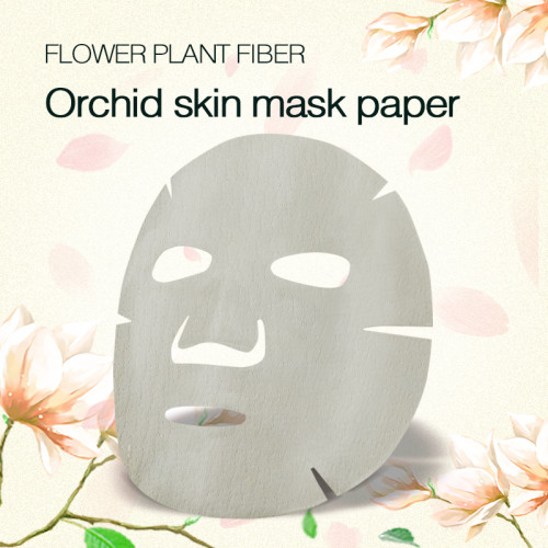 Plant fiber facial mask orchid fiber natural material for facial mask material spunlace facial mask