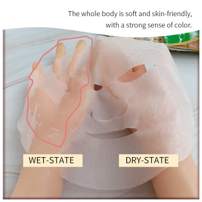 Plant fiber facial mask camellia fiber organic material sheet mask fabric facial sheet mask fabric