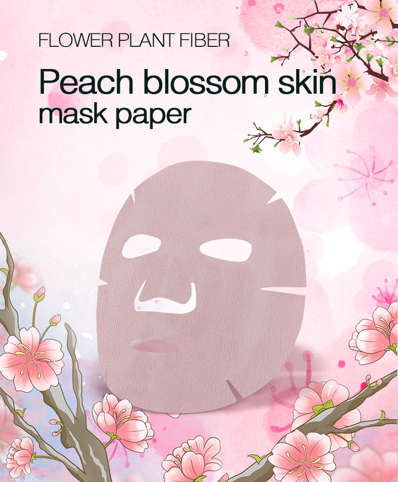  Plant fiber facial mask