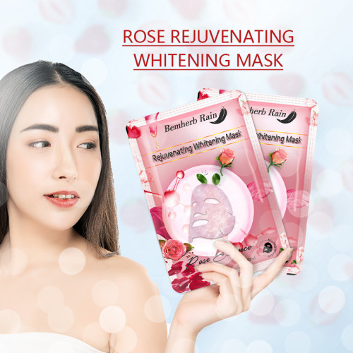 Brightening Rose Extract Mask Whitening Face Mask Care for All Type Skin Face Mask Beauty