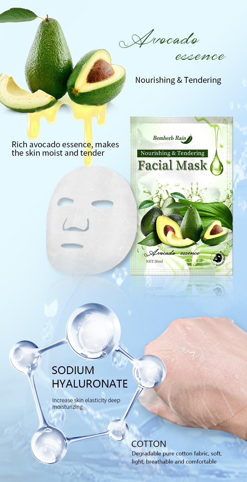 fruit extract face mask