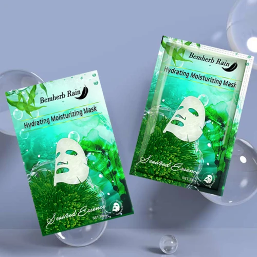 Facial masks wholesale spots fading face mask sheets oil-control seaweed moisturizing korean face maskes sheet