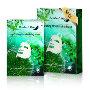 Facial masks wholesale spots fading face mask sheets oil-control seaweed moisturizing korean face maskes sheet