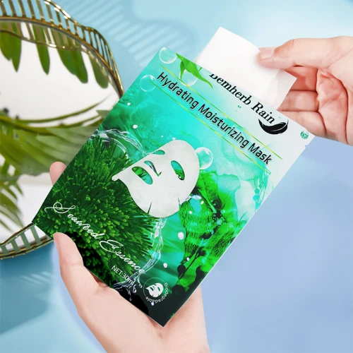 Facial masks wholesale spots fading face mask sheets oil-control seaweed moisturizing korean face maskes sheet