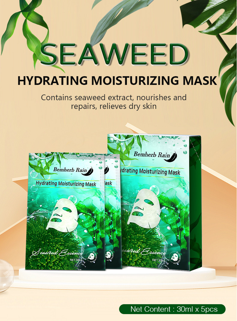 oil-control seaweed face mask