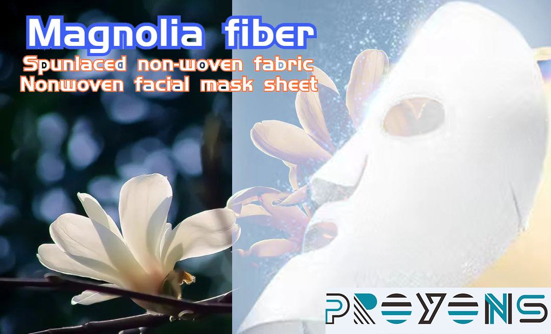 magnolia polymer fiber facial mask fabric