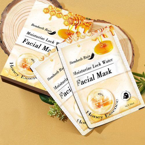 Organic Anti-oxidation Face Sheet Masks Natural Honey Face Mask Care Hydrating Mask Sheet