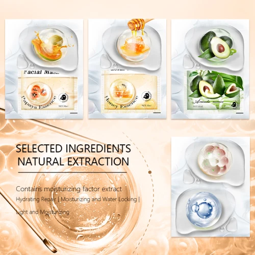 Facial Masks Wholesale Hydrating Nourishing Beauty Mask Treatment Facial Mask Sheet Mask For Sensitive Skin