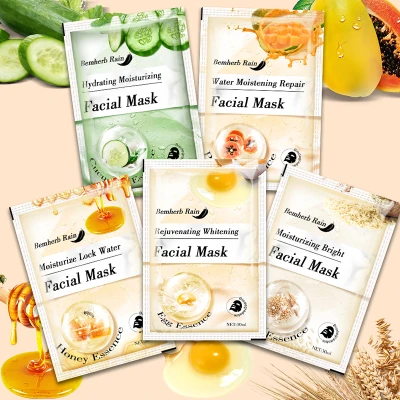 Face Mask Beauty Hydrating Whitening Facial Sheet Mask Pore Shrinking Anti-aging Mask Sheet