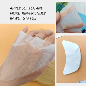 50gsm Neck Mask Sheet Medical Gauze Dry Neck Mask Sheet Cupro Fiber Neck Mask Sheet Fabric