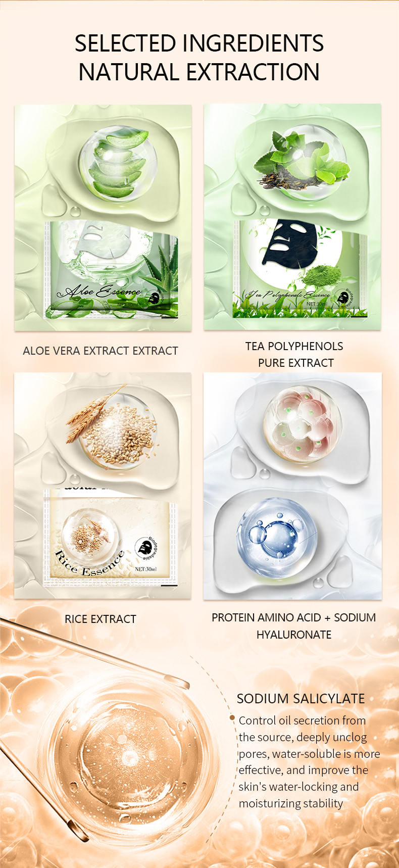 Oil Control Korean Face Mask